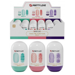 Набор из 18 шт мастурбаторов Pretty Love - Cupid-X, BI-014931H