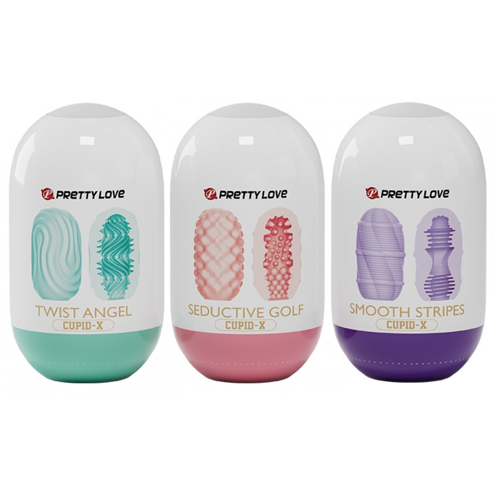Різне - Набір з 18 шт мастурбаторів Pretty Love - Cupid-X, BI-014931H 3