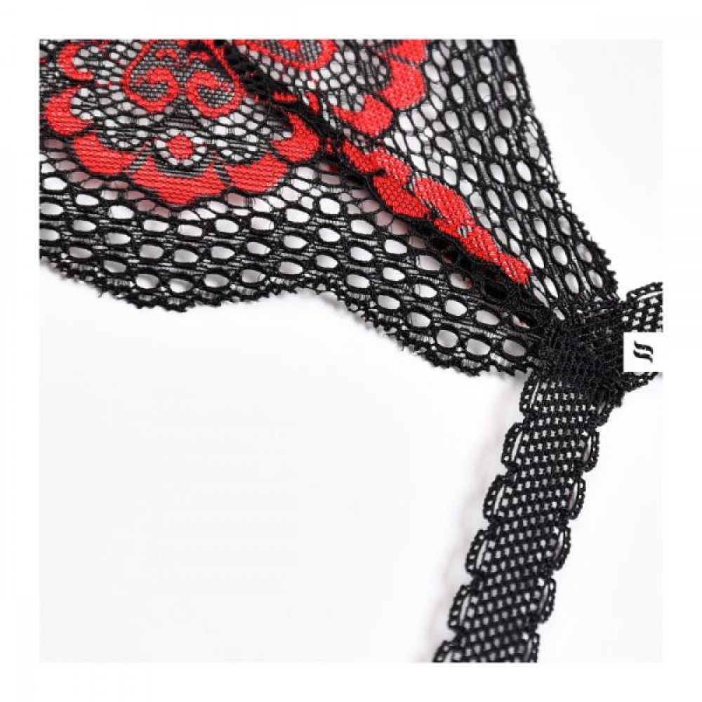 Разное - Трусики Obsessive Megies panties black L/XL 5
