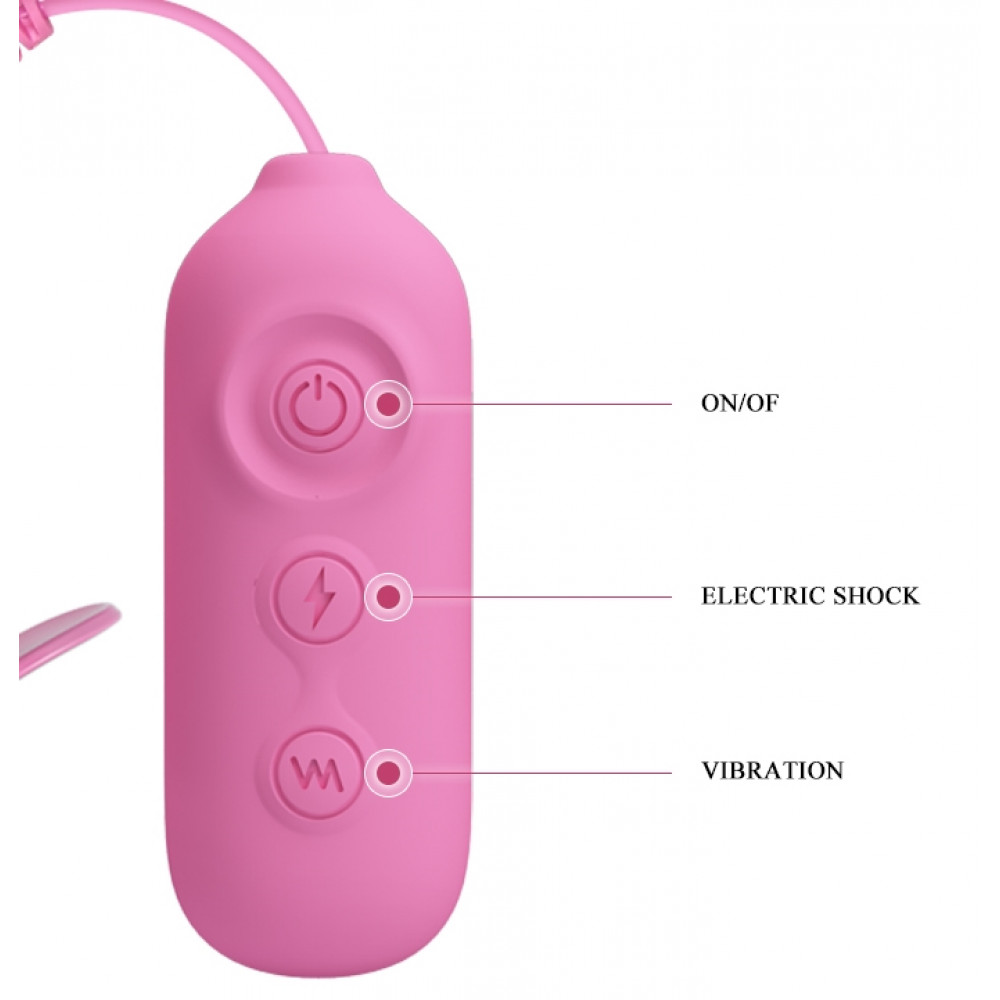 Вибратор - Электростимулятор для груди PRETTY LOVE - Nipple Clip, BI-014861 5