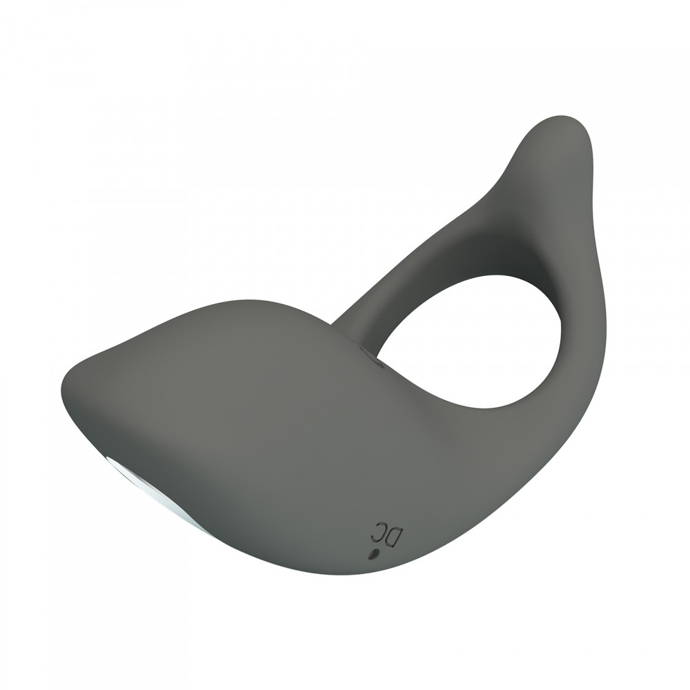 Эрекционные кольца и насадки - Эрекционное кольцо Pretty Love Gemma серое 4