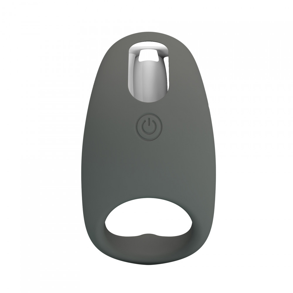 Эрекционные кольца и насадки - Эрекционное кольцо Pretty Love Gemma серое 2