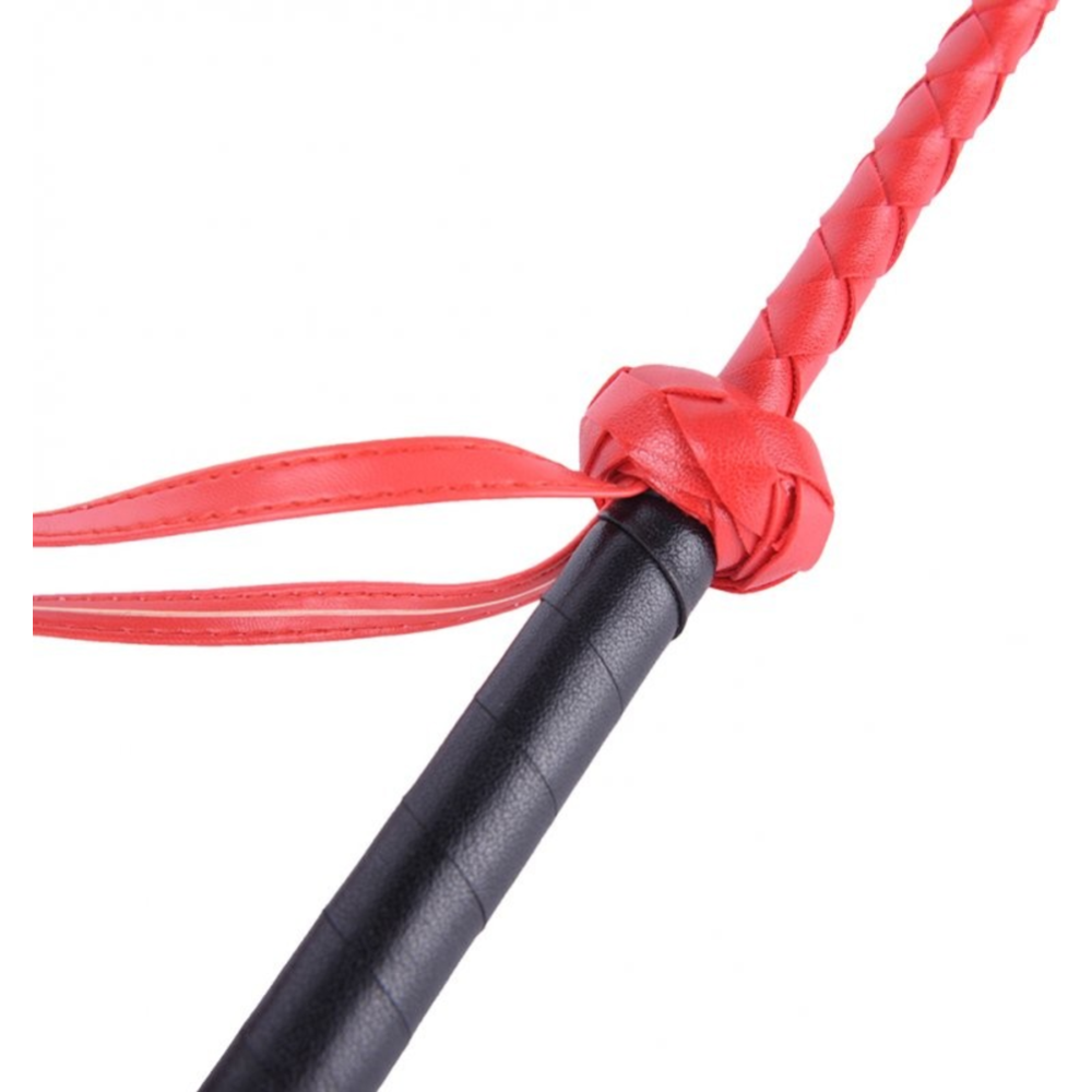 БДСМ игрушки - Кнут DS Fetish Whip red 2