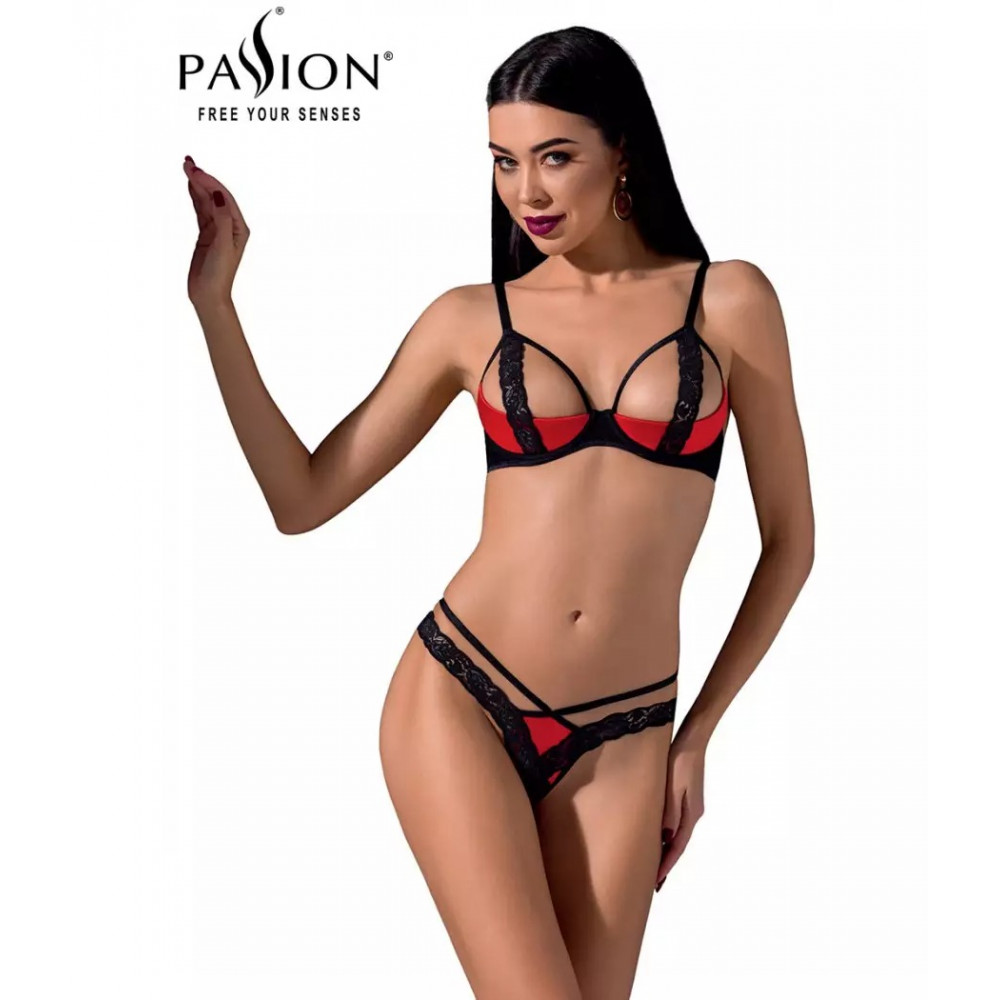 Эротическое белье - Комплект белья красный S/M FEMMINA BIKINI red S/M - Passion