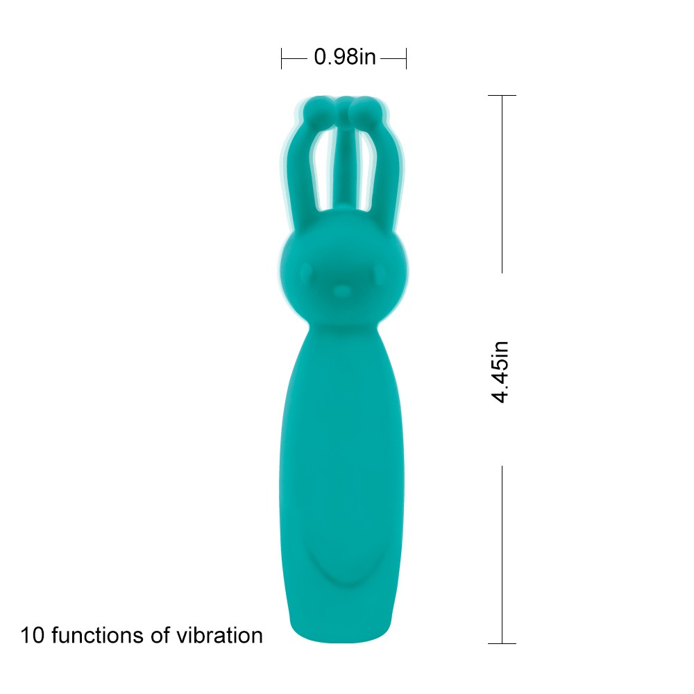  - Міні вібратор кліторальний Chisa Joy Jumper Maranta, бірюзовий 1