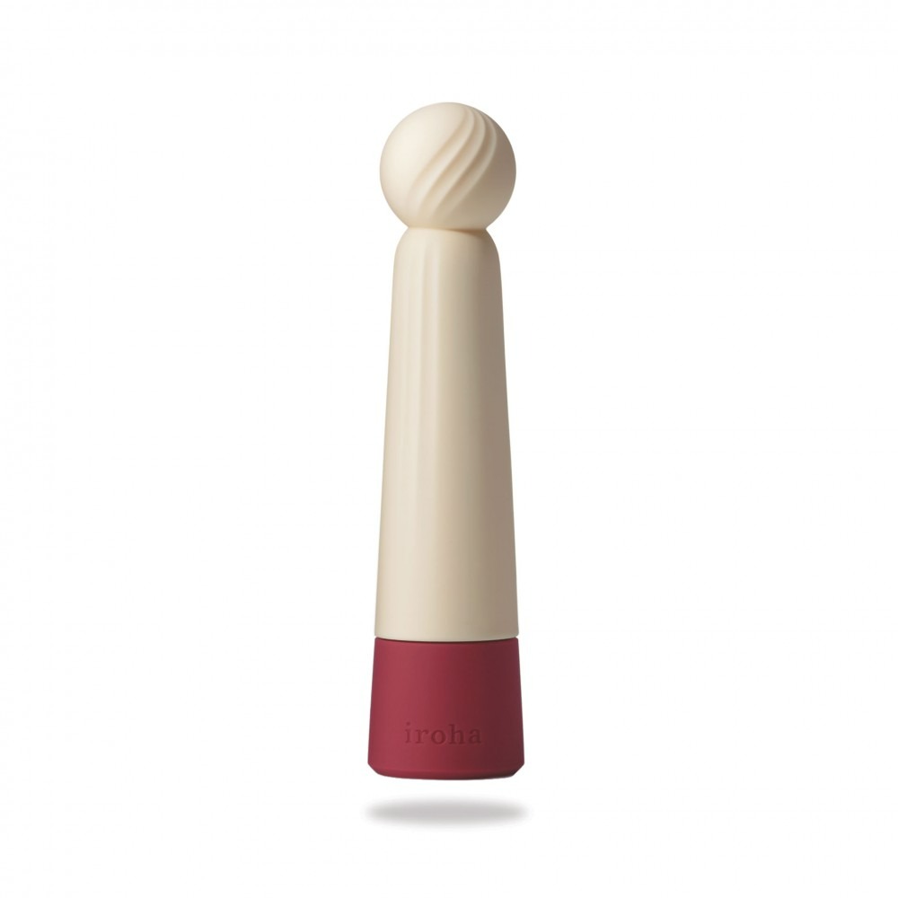 Секс игрушки - Микрофон, HMR-01 RIN AKANÉ Iroha, силиконовый, бело-розовый, 15 см х 3.5 см