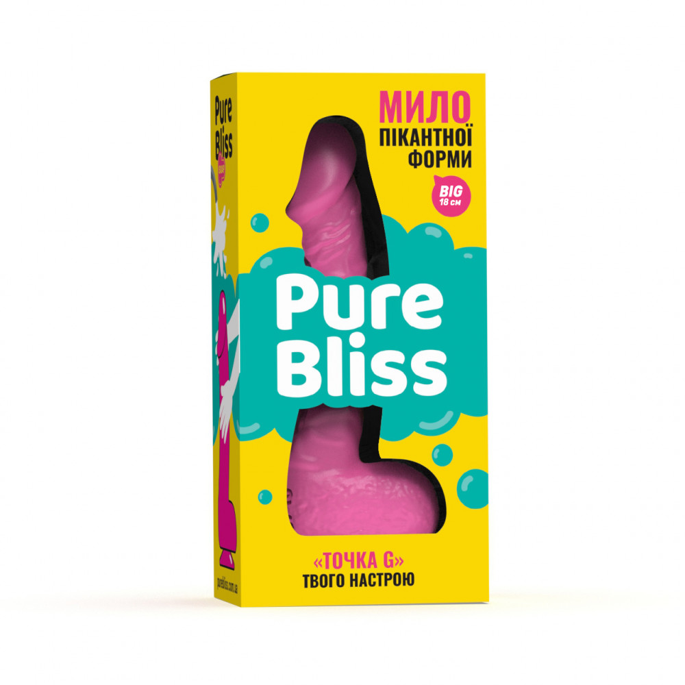 Секс игрушки - Мыло пикантной формы Pure Bliss BIG (Pink) 6