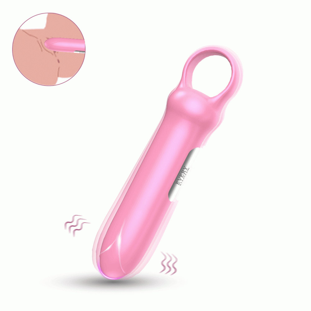 Классический вибратор - Мини-вибратор Every Night Toys Merry светло-розовый, 10 режимов вибрации