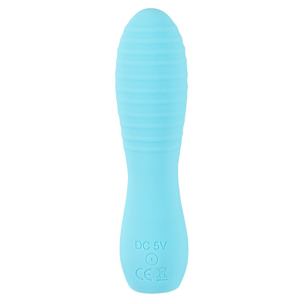 Секс игрушки - Мини-вибратор с рельефом You2Toys Cuties 3, голубой 6