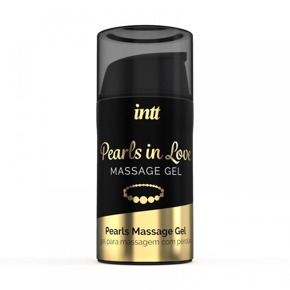  - Набор для интимного массажа Intt Pearls in Love, 15 мл, с гелем и жемчужным ожерельем 7