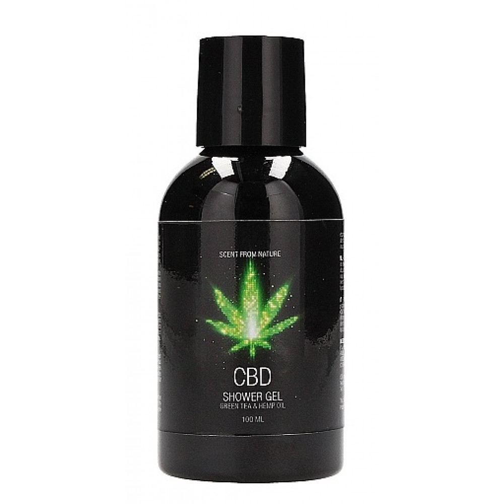 Разное - Набор для ванны и душа CBD Luxe Travel set - GREEN TEA & HEMP OIL ( 4 предмета ) 1