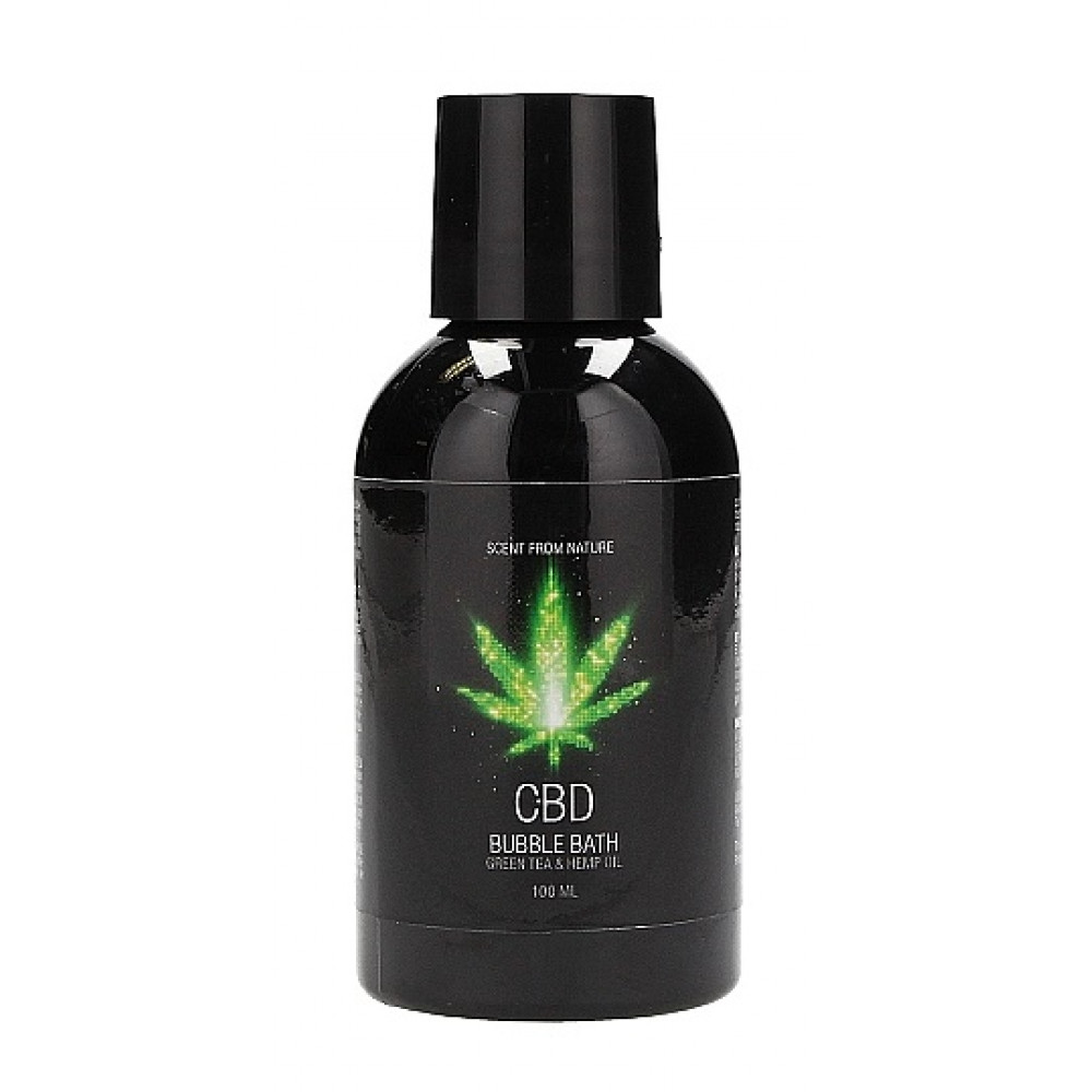 Разное - Набор для ванны и душа CBD Luxe Travel set - GREEN TEA & HEMP OIL ( 4 предмета ) 4