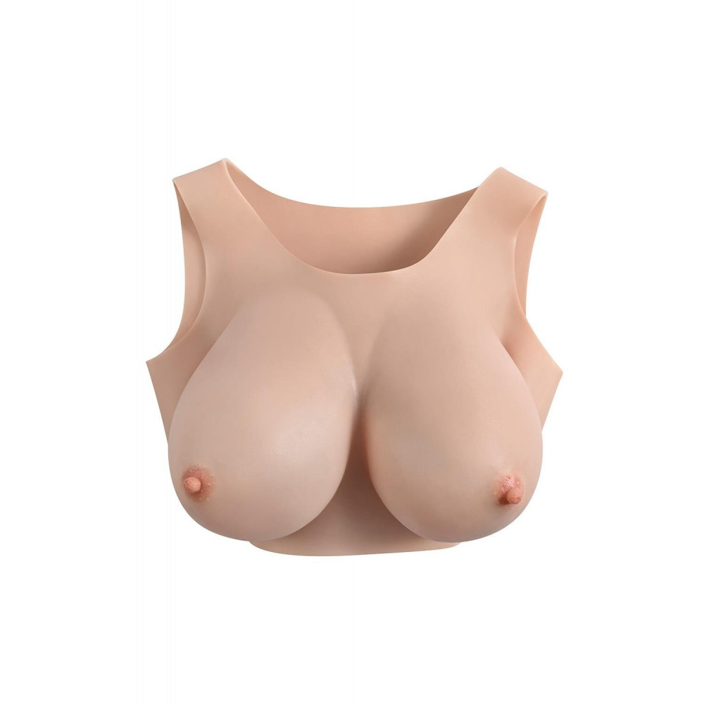 Різне - Накладні груди топ Gender X Plate E-Cup, 27.9 см