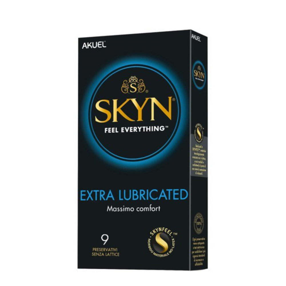 Презервативы - Презервативы безлатексные (полиизопрен) Skyn Extra Lubricated, с дополнительной смазкой, 9 шт 1