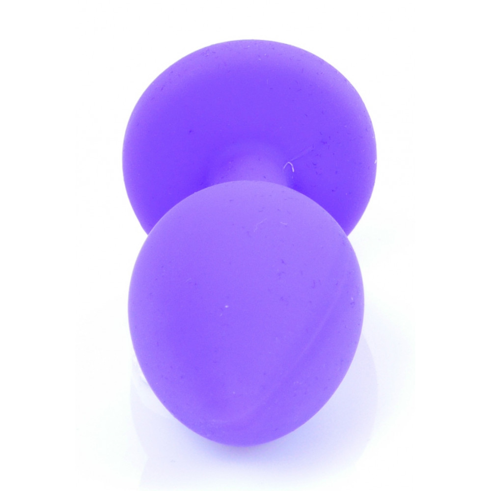 Анальные игрушки - Силиконовая анальная пробка Boss Series - Jewellery Purple Silicon PLUG Small Red S, BS6400082 5