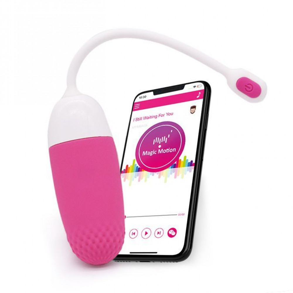 Смарт игрушки - Смарт-виброяйцо Magic Motion Vini Pink, управление со смартфона