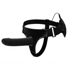 Страпон фаллопротез із вібрацією Pretty Love Vito чорний, 17.3 х 4.1 см