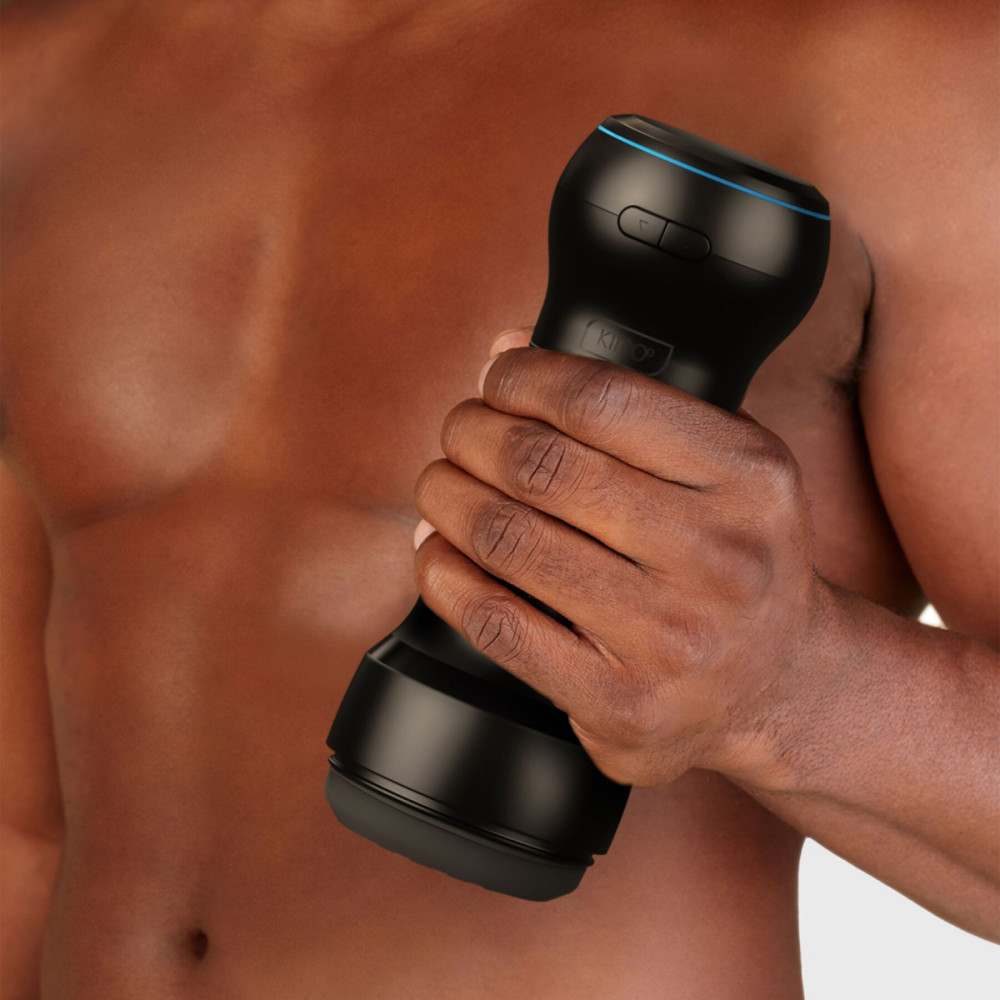 Мастурбаторы с вибрацией - Мастурбатор Kiiroo Feel Pocket с всасывающей интерактивной насадкой PowerBlow Combo Set 5