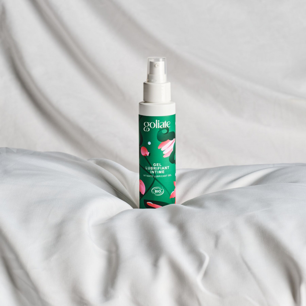 Смазки на водной основе - Гель-лубрикант Goliate Gel Lubrifiant Intime, 100 мл, экстракт красных водорослей, веган-френдли 1