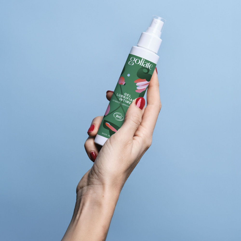 Смазки на водной основе - Гель-лубрикант Goliate Gel Lubrifiant Intime, 100 мл, экстракт красных водорослей, веган-френдли 11