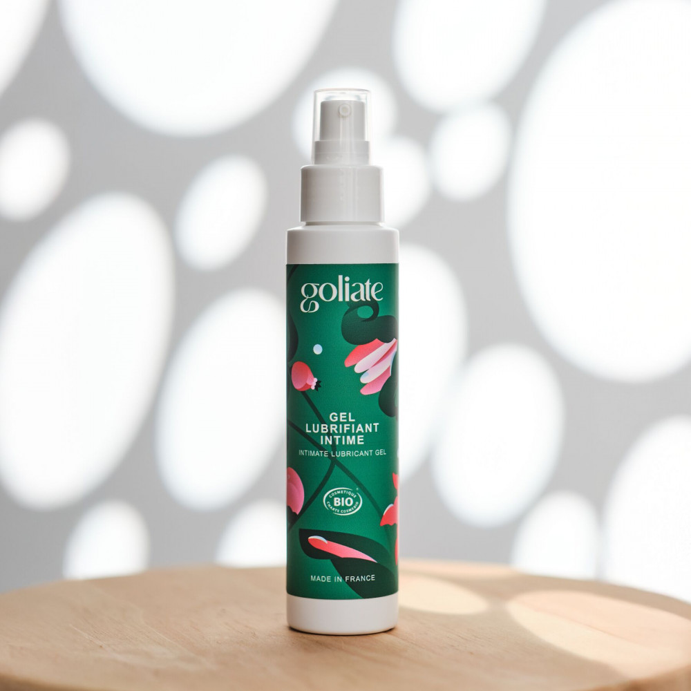 Смазки на водной основе - Гель-лубрикант Goliate Gel Lubrifiant Intime, 100 мл, экстракт красных водорослей, веган-френдли 3