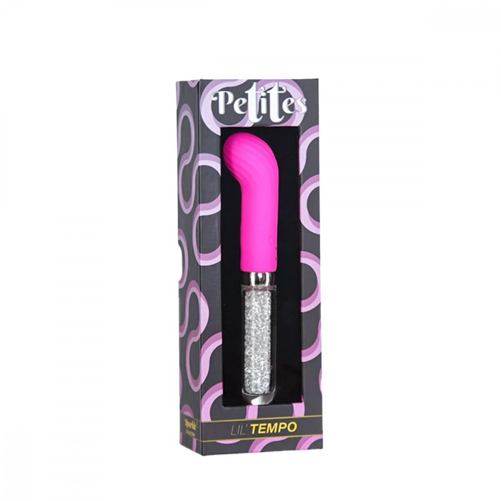 Стимулятор точки G - Вибратор Petites Lil’ Tempo Vibrator - Fuchsia 6