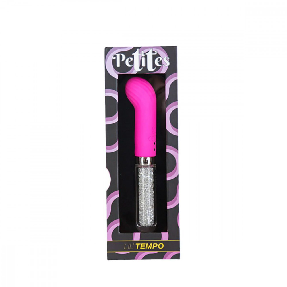 Стимулятор точки G - Вибратор Petites Lil’ Tempo Vibrator - Fuchsia 5