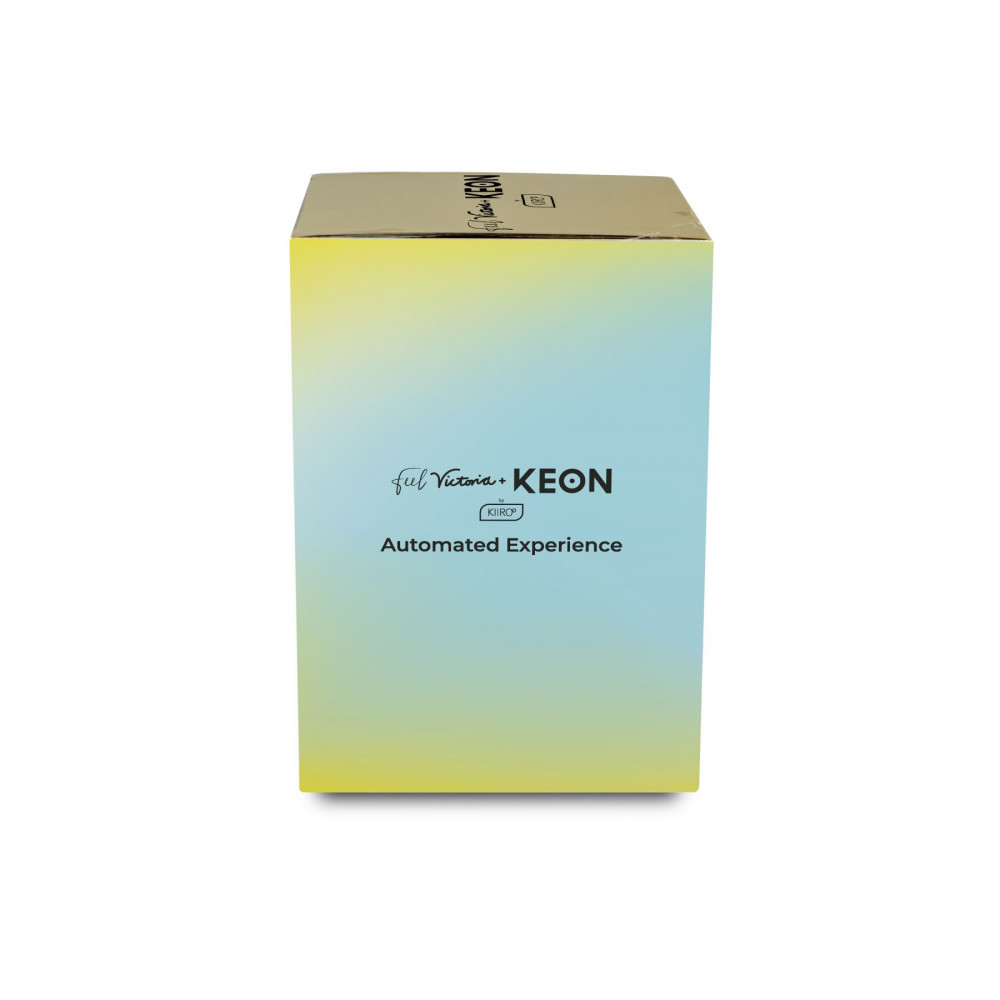 Мастурбаторы с вибрацией - Интерактивная секс-машина для мужчин Kiiroo Keon Wi-Fi Combo Set с мастурбатором Feel Victoria 9