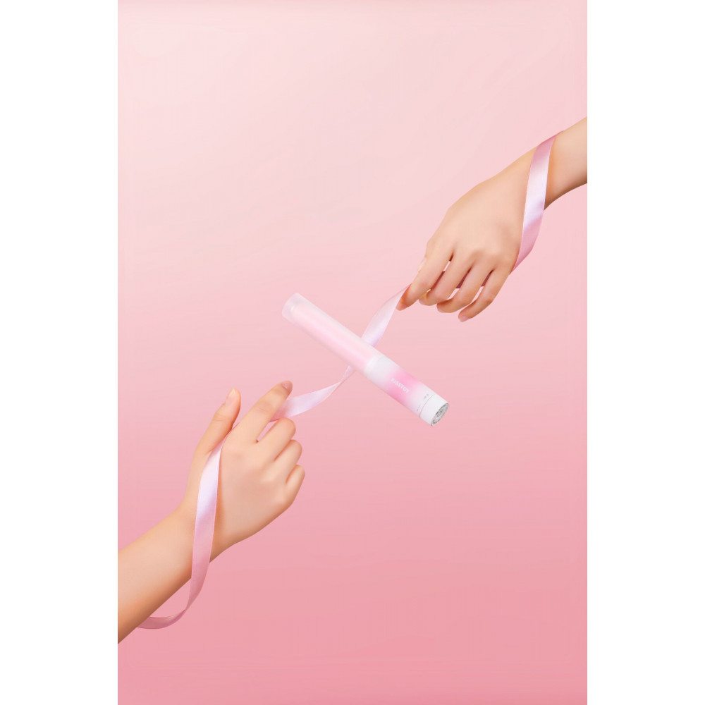 Классический вибратор - Липстик-вибратор KISSTOY Pop Cherry, 7 режимов, 2 мотора, гибкий, подогрев 7