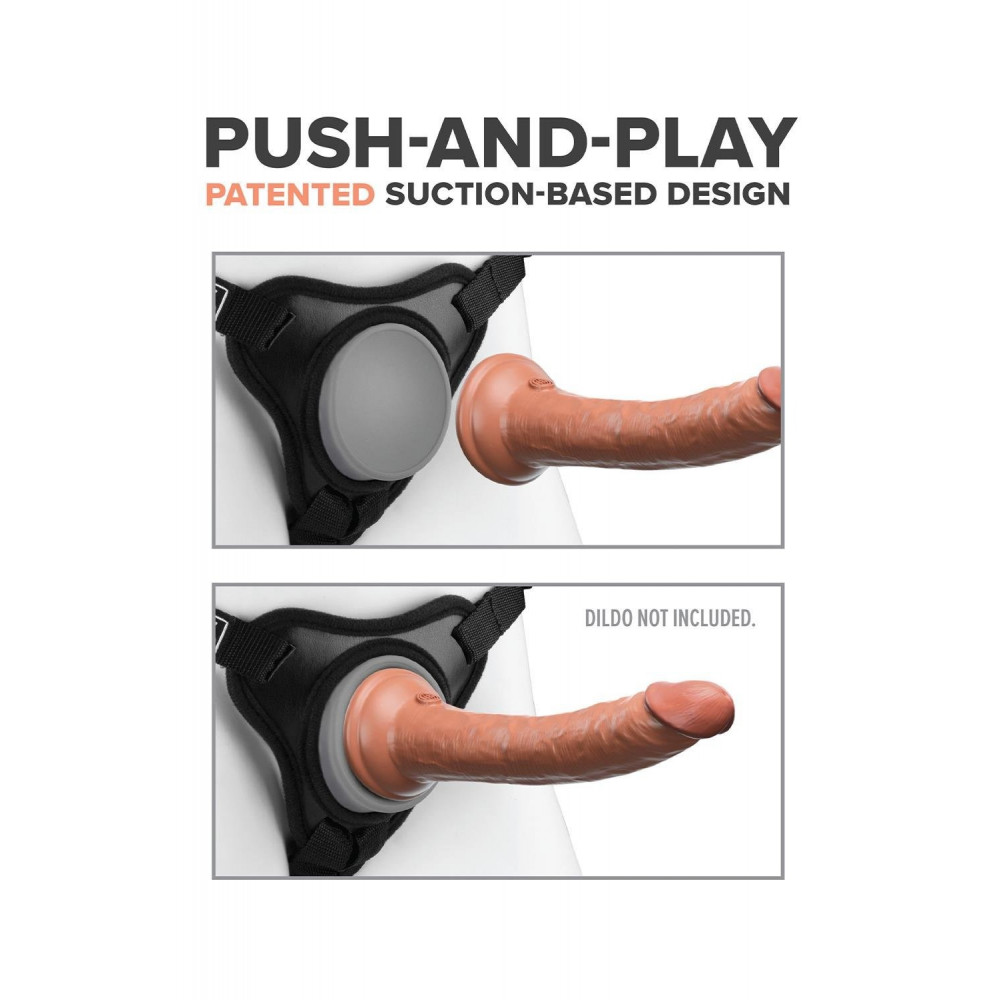 Страпони - Трусики для страпону Pipedream Body Dock Elite Mini Harness, чорні 4