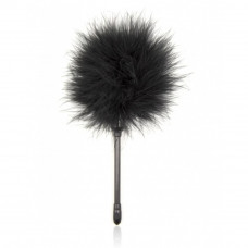 Тиклер на короткой ручке, перо, черный, 20 см