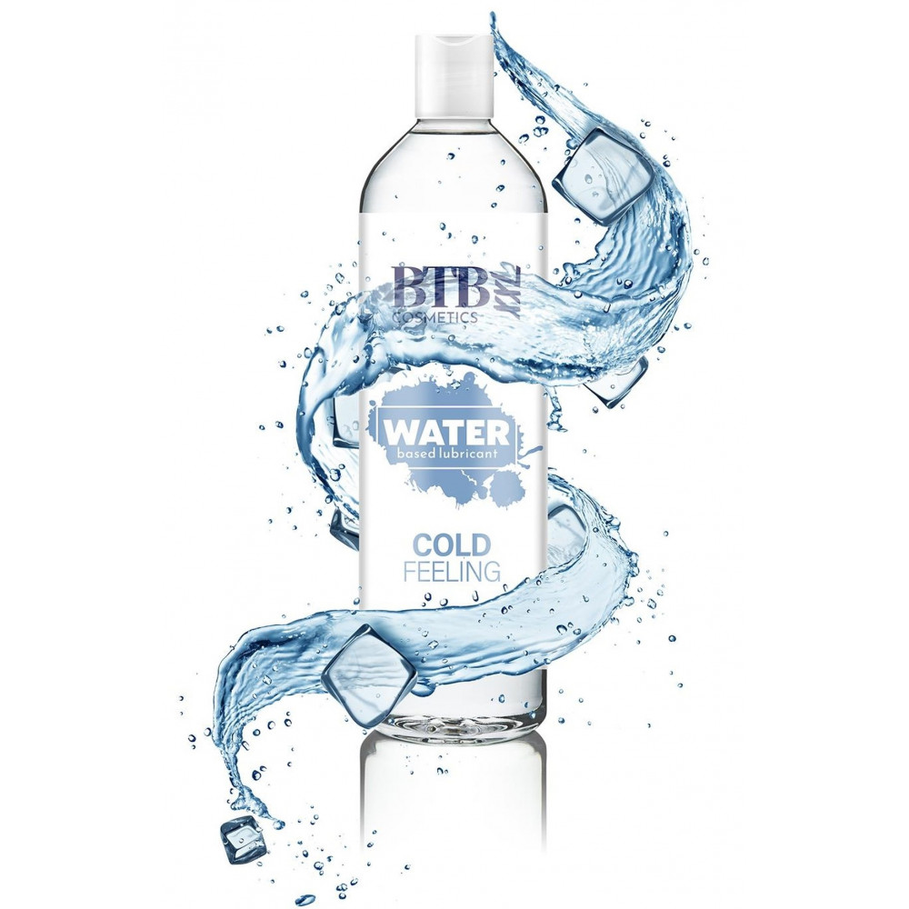 Лубриканты - Вагинальный лубрикант на водной основе с охлаждающим эффектом Mai - BTB Water Based Cold Feeling Lubricant XXL, 250 ml 1