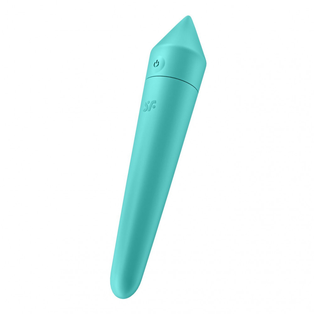 Клиторальный вибратор - Смарт мини-вибратор Satisfyer Ultra Power Bullet 8 Turquoise