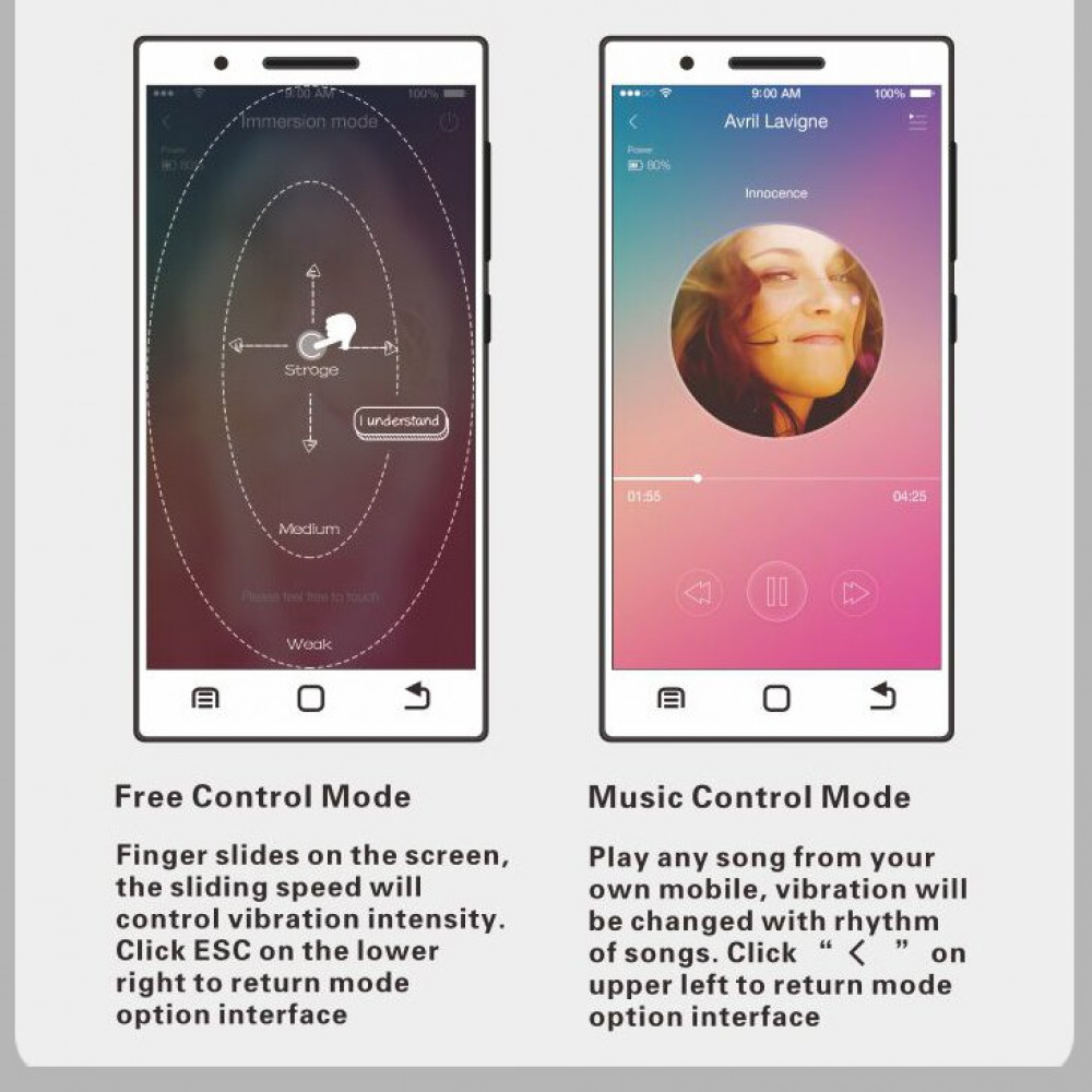 Разное - Виброяйцо с электростимуляцией, управляемое смартфоном Pretty Love - Doreen, BI-014609HP-1 13
