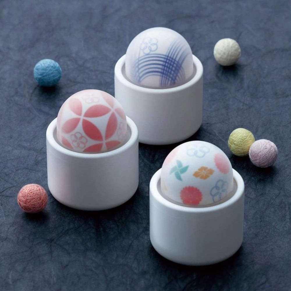 Різне - Вібратор для клітора Hana-Temari Iroha, силіконовий, білий, 7 х 6 см 5