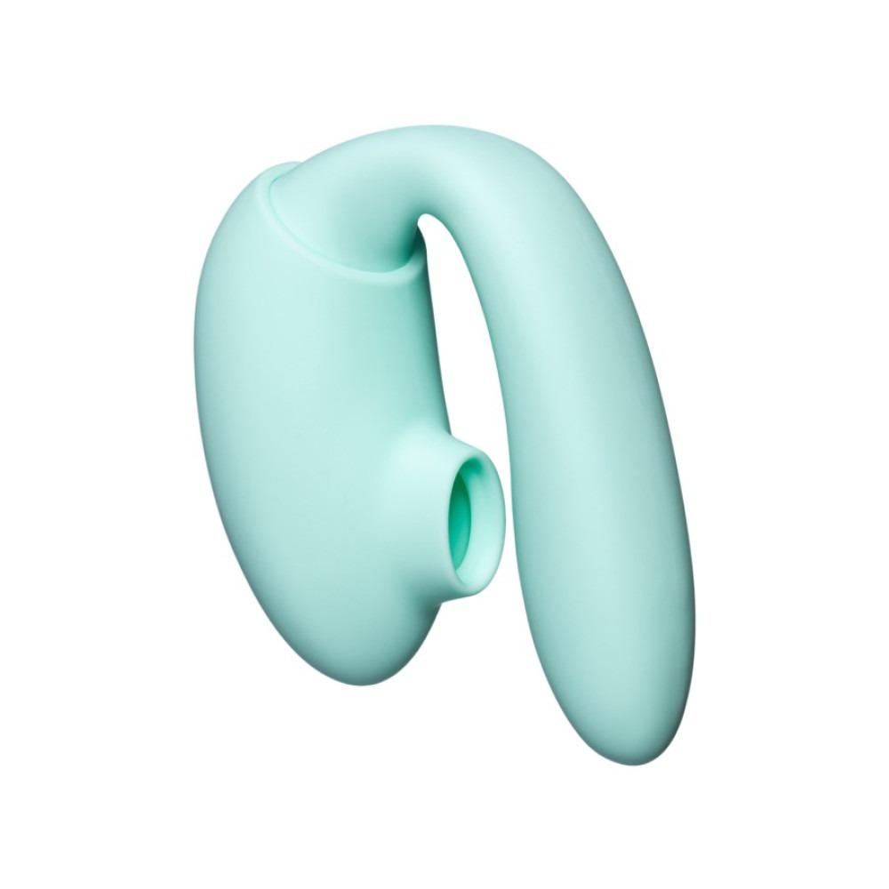 Різне - Вібратор подвійної стимуляції Every Night Toys вакуум з ефектом посмоктування та стимуляція точки G