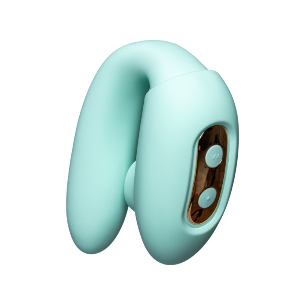 Різне - Вібратор подвійної стимуляції Every Night Toys вакуум з ефектом посмоктування та стимуляція точки G 4