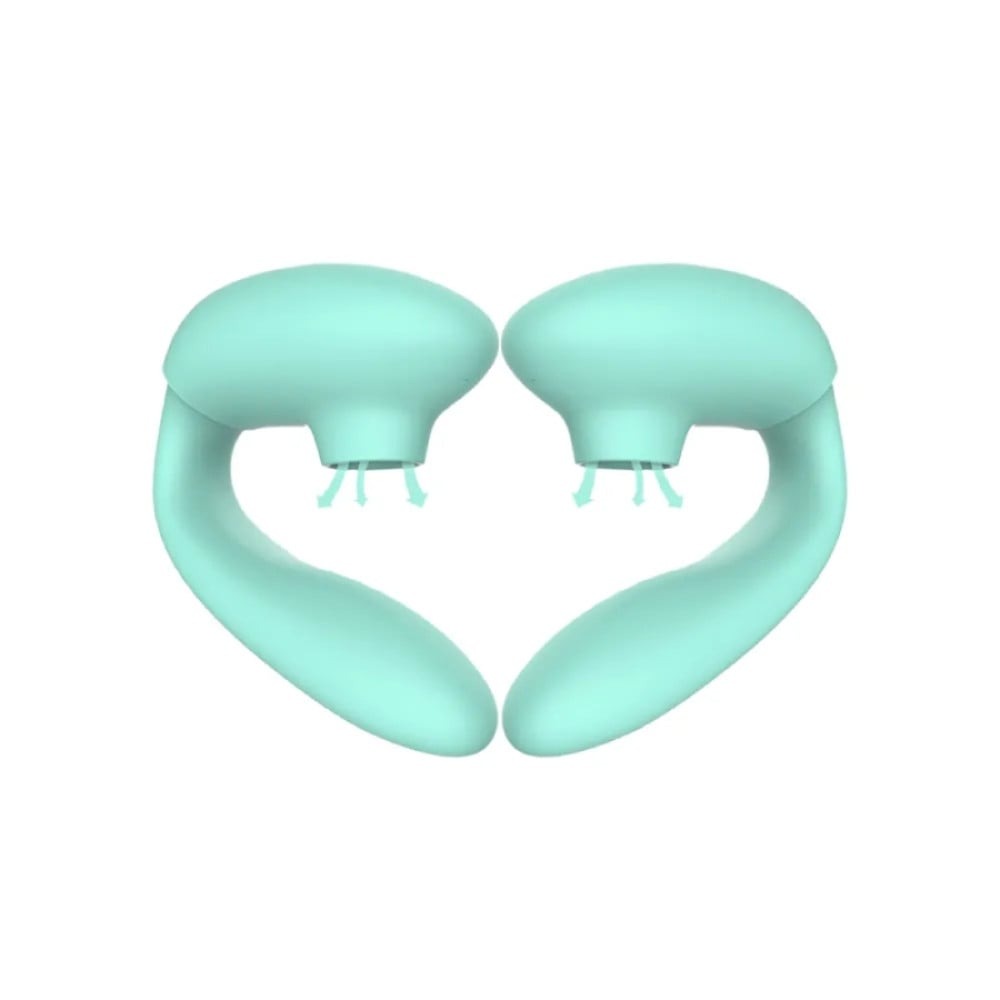 Різне - Вібратор подвійної стимуляції Every Night Toys вакуум з ефектом посмоктування та стимуляція точки G 3