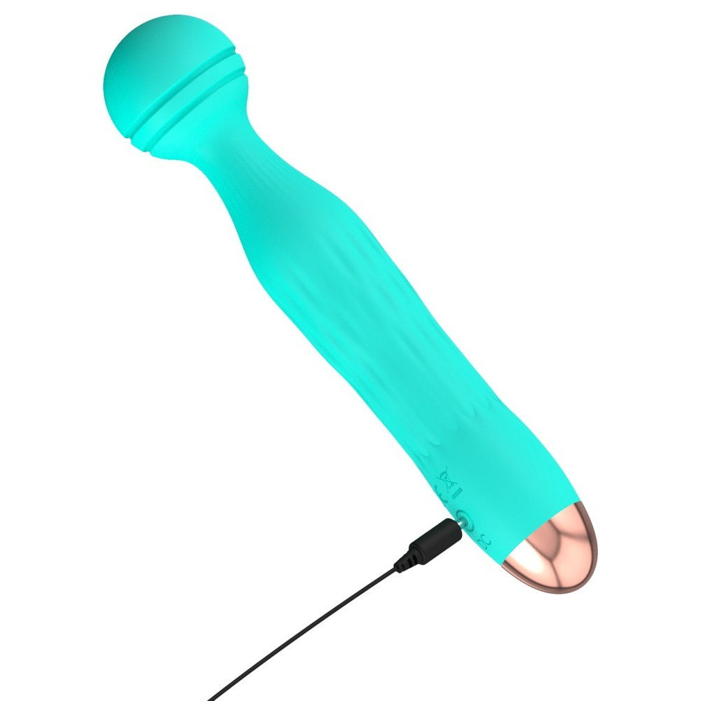 Секс игрушки - Вибратор-микрофон мини Cuties, лазурный 4