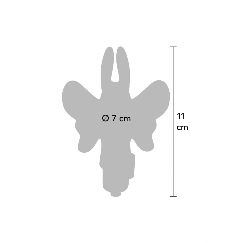 Разное - Вибратор на палец ToyJoy Butterfly Pleaser, розовый 5