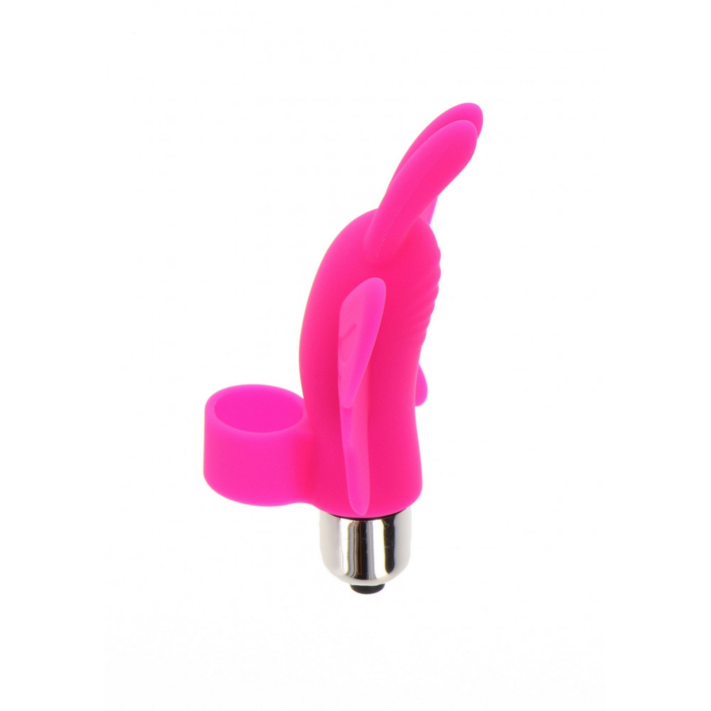 Разное - Вибратор на палец ToyJoy Butterfly Pleaser, розовый 1