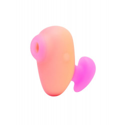 Вибратор с вакуумно-пульсирующей стимуляцией ROMP Kiss оранжевый