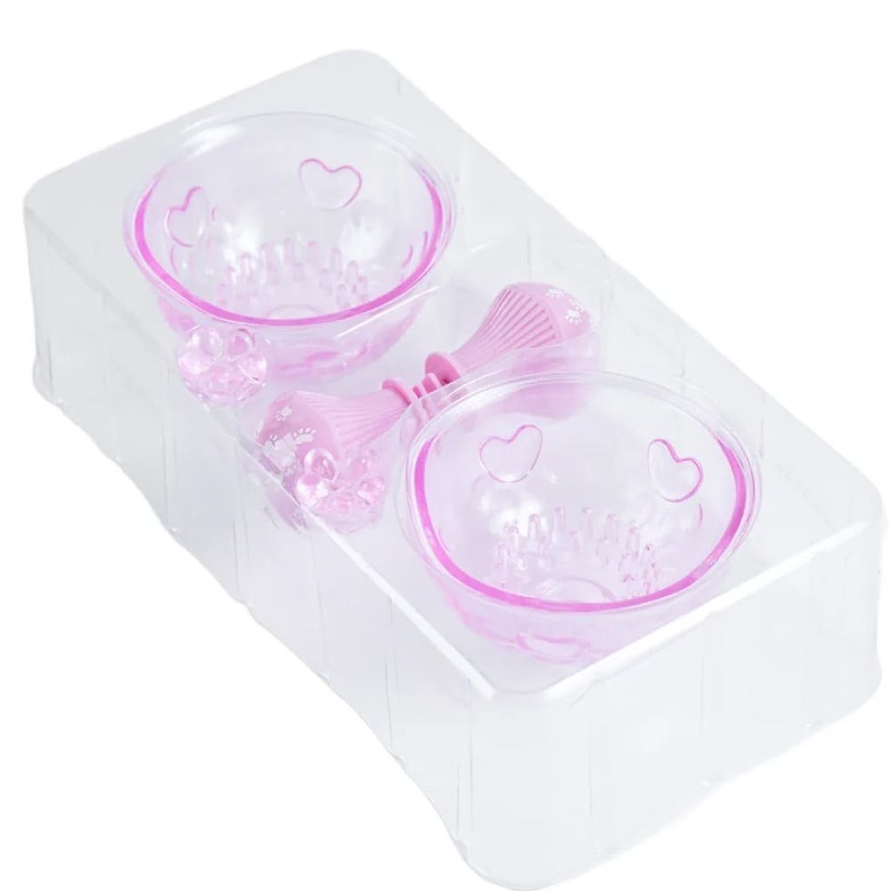 Різне - Вібратор у вигляді чаш для сосків BeYourLover з ротацією, рожевий 7