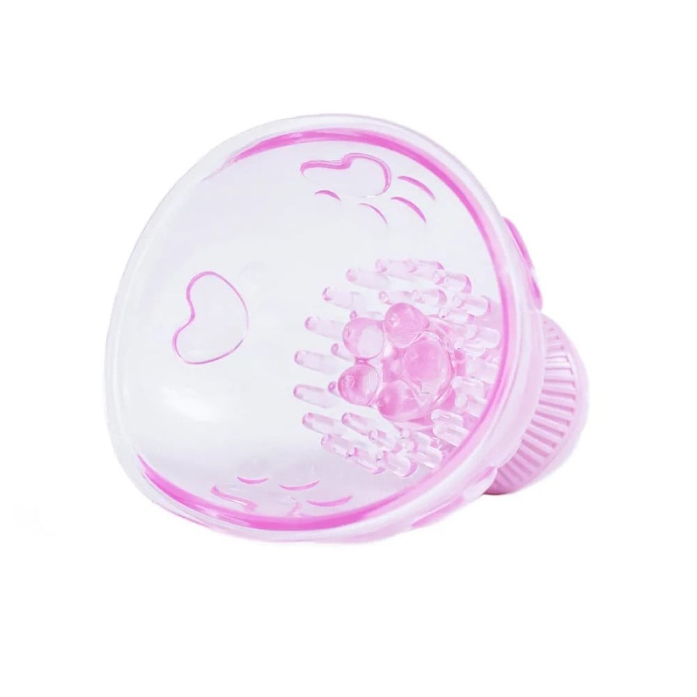 Різне - Вібратор у вигляді чаш для сосків BeYourLover з ротацією, рожевий 4