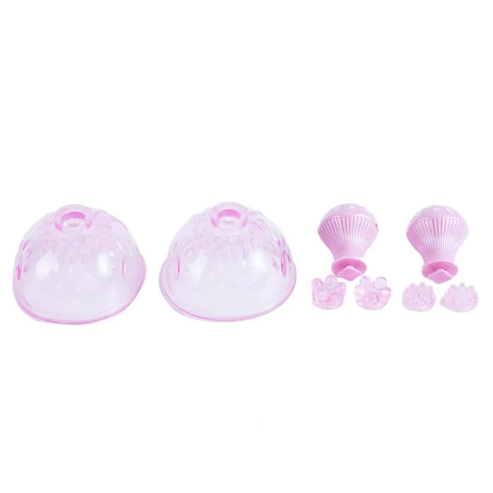 Різне - Вібратор у вигляді чаш для сосків BeYourLover з ротацією, рожевий 6