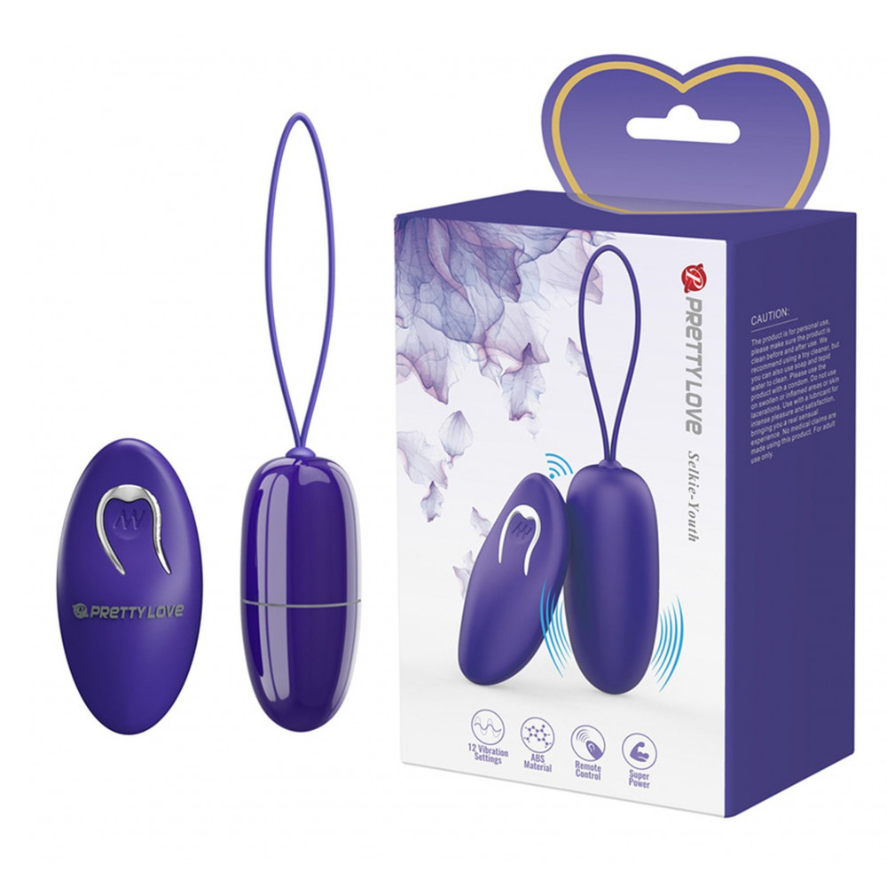 - Виброяйцо с пультом ду Pretty Love - Selkie Youth, BI-014865WL
