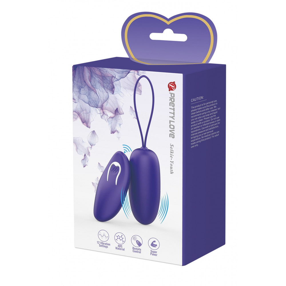 - Виброяйцо с пультом ду Pretty Love - Selkie Youth, BI-014865WL 8