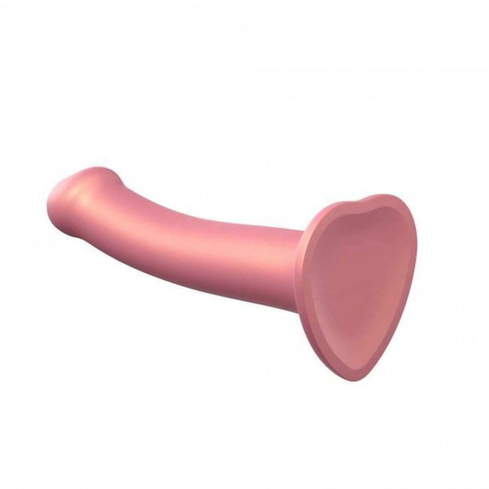 Секс игрушки - Насадка для страпона Strap-On-Me Mono Density Dildo Rose M (мятая упаковка!!!) 2