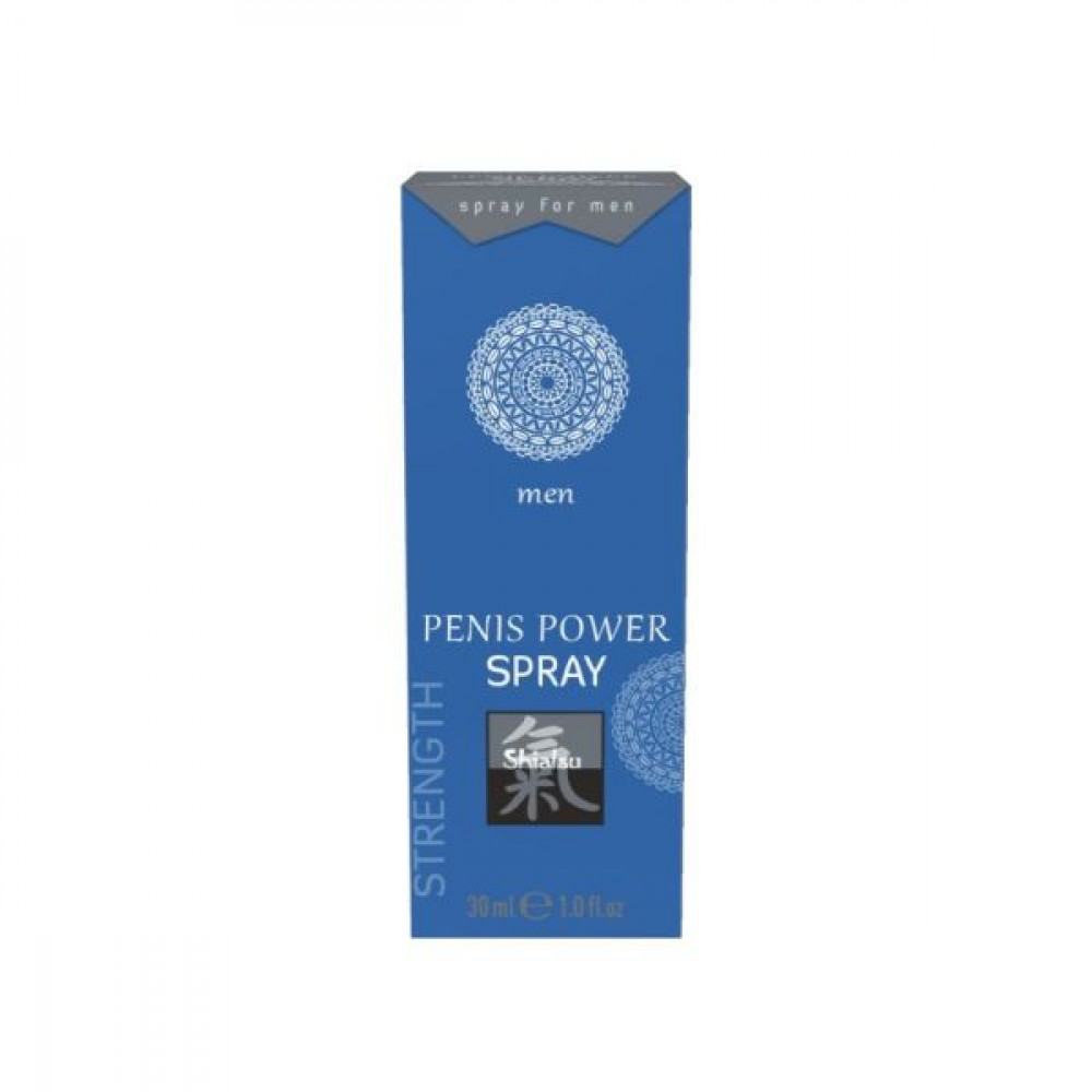 Мужские возбудители - Спрей стимулирующий для мужчин SHIATSU Power Spray, 30 мл 3