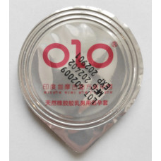 Ароматизовані ультратонкі презервативи з гіалуроновою кислотою OLO - BLUE Indian God, 1 шт